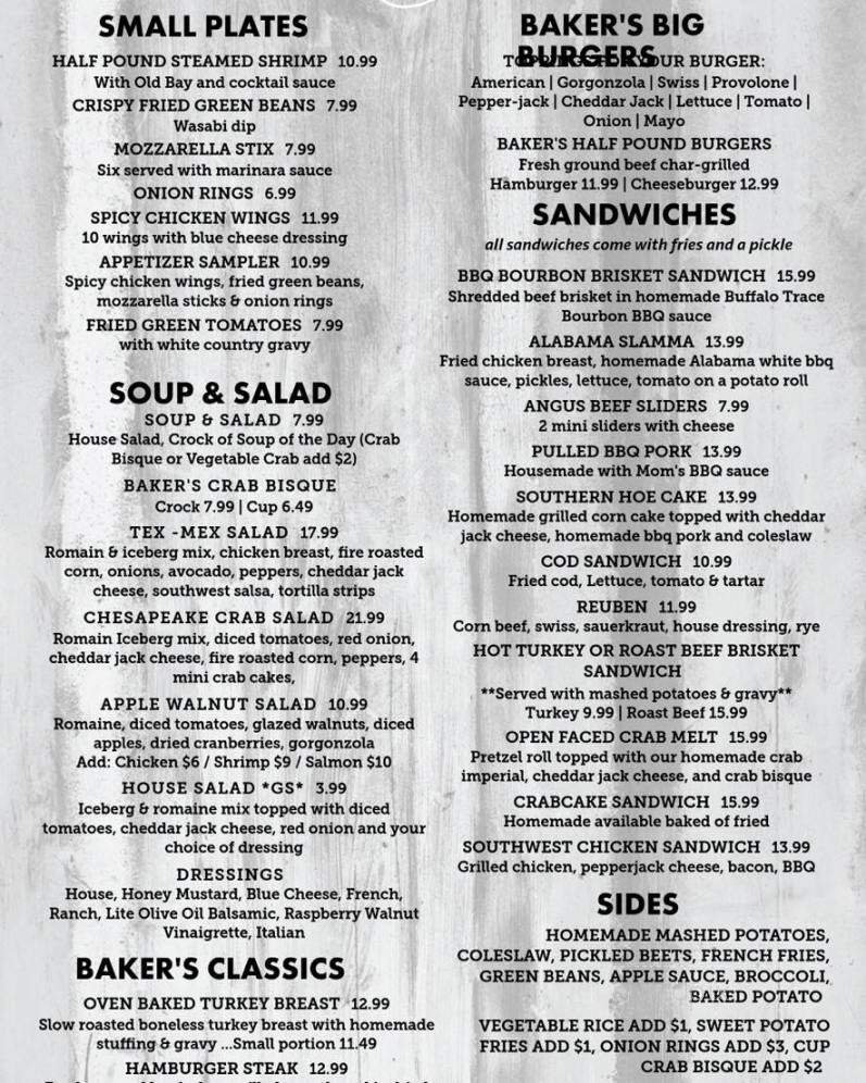 Menu page 2