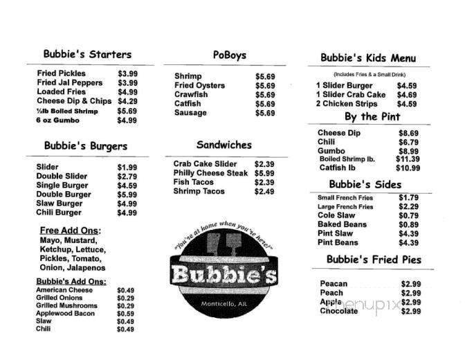 Menu page 6