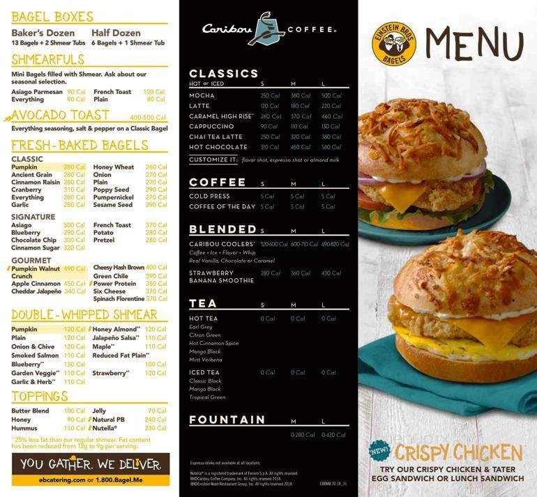 Menu page 3