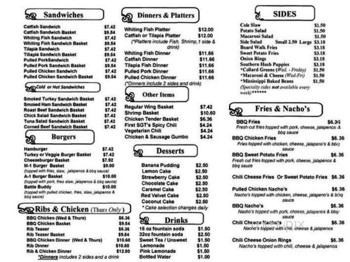Menu page 2