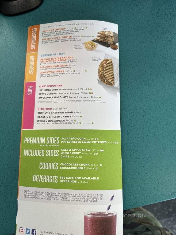 Menu page 1
