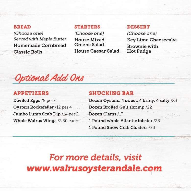 Menu page 1