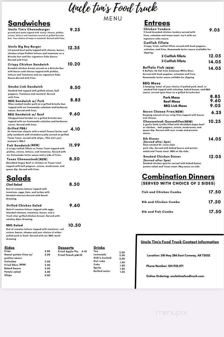 Menu page 2