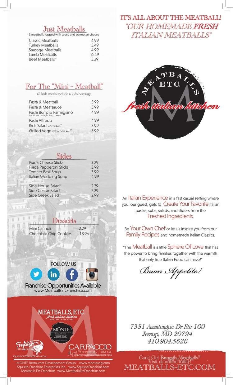 Menu page 2