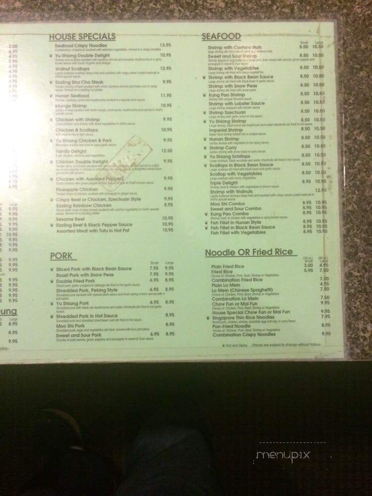 Menu page 2