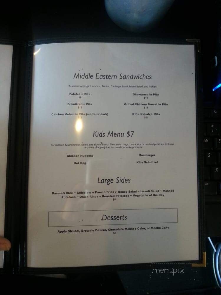Menu page 2