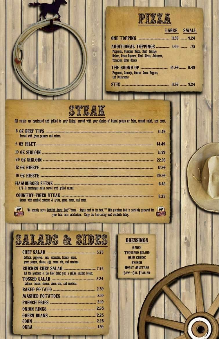 Menu page 1