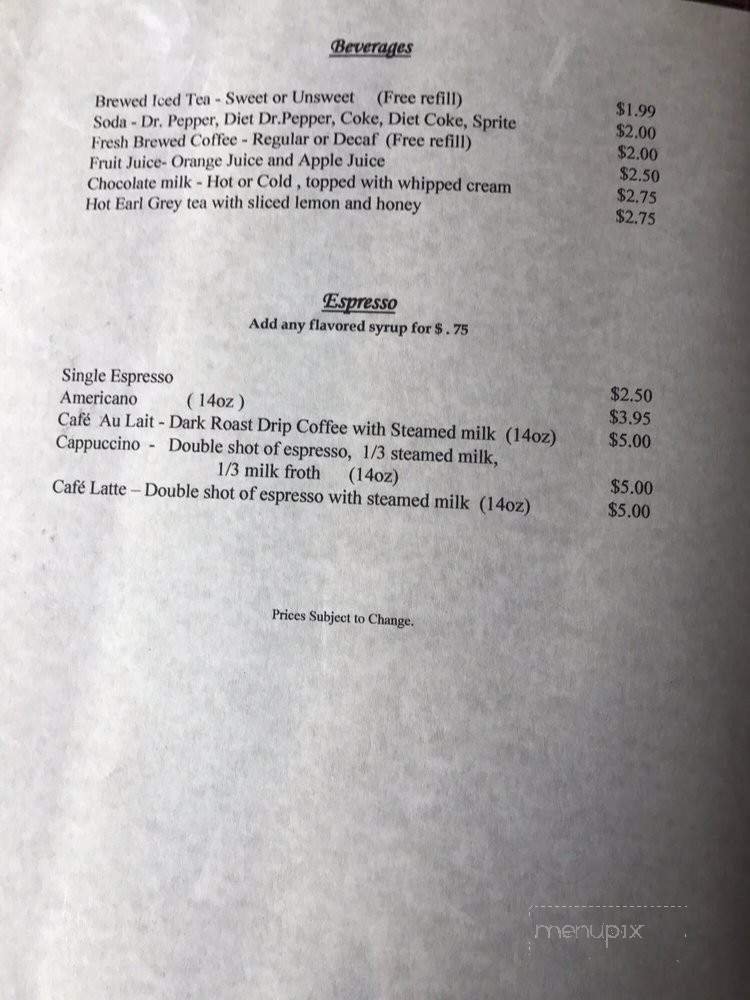 Menu page 2