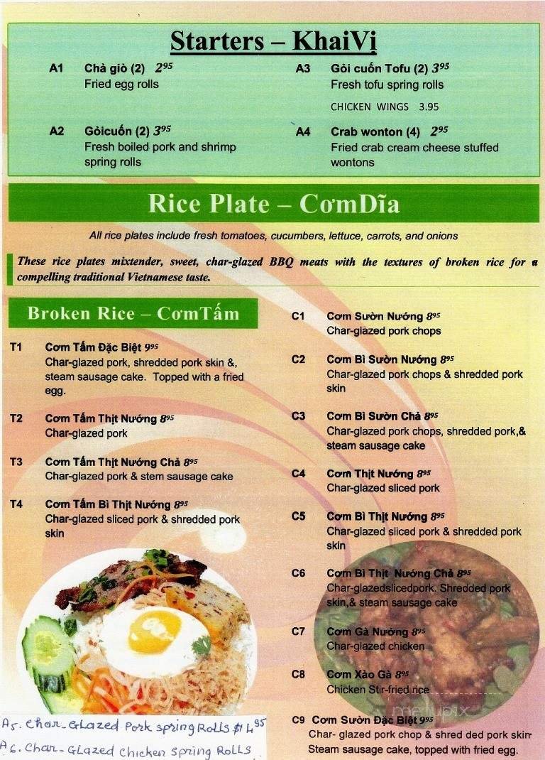 Menu page 4