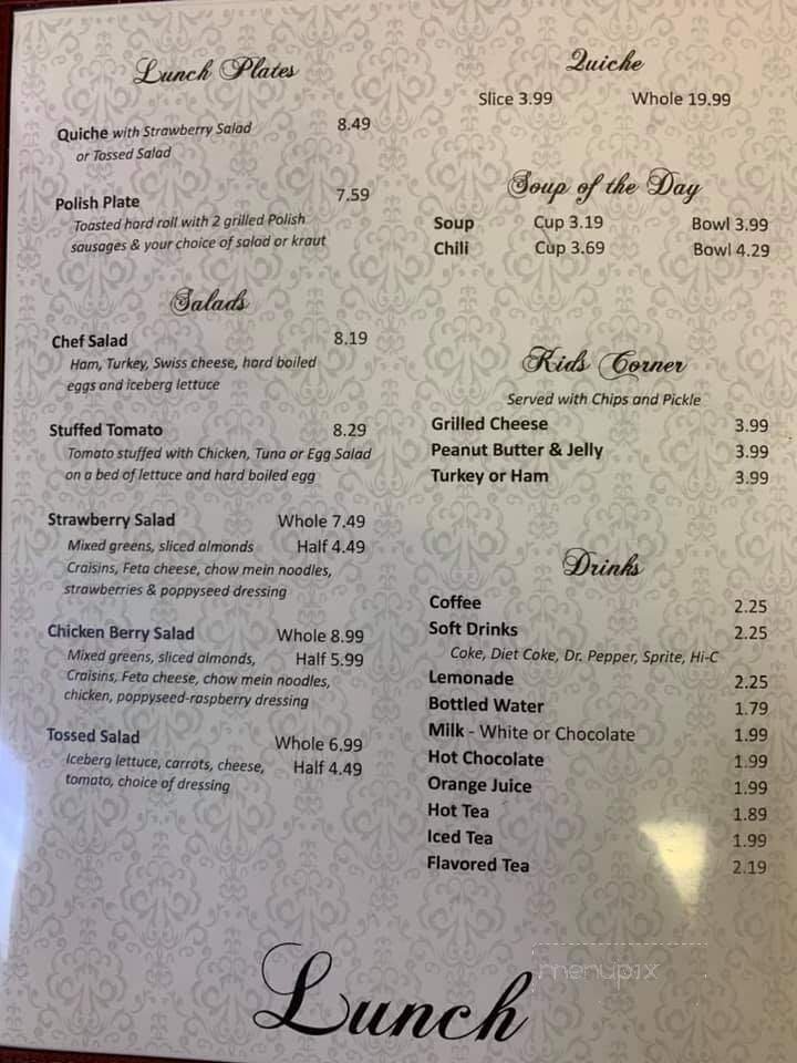 Menu page 6