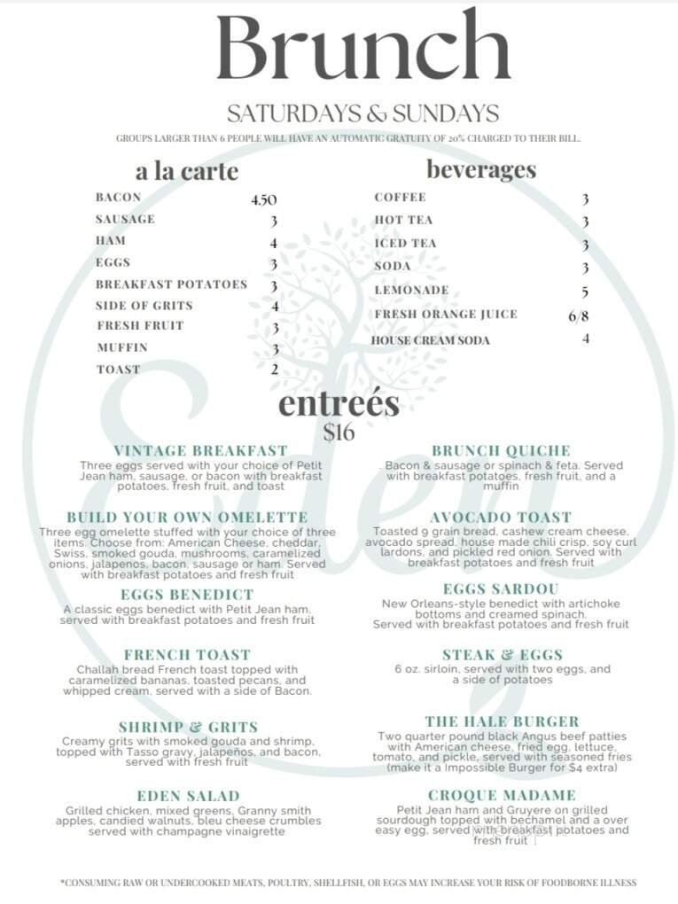 Menu page 3