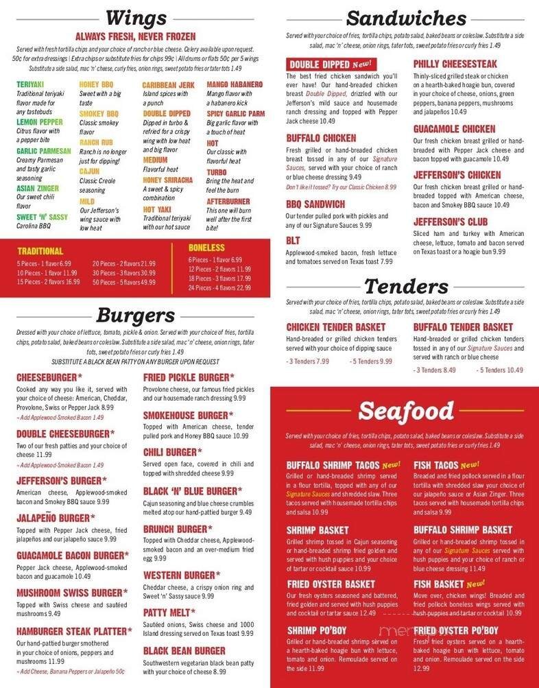 Menu page 2