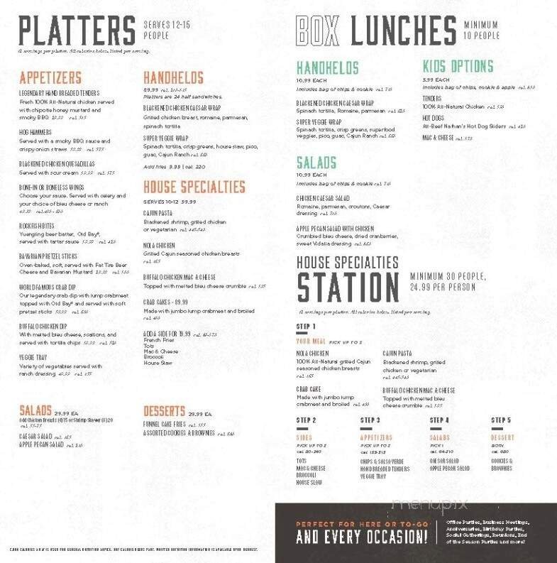 Menu page 2