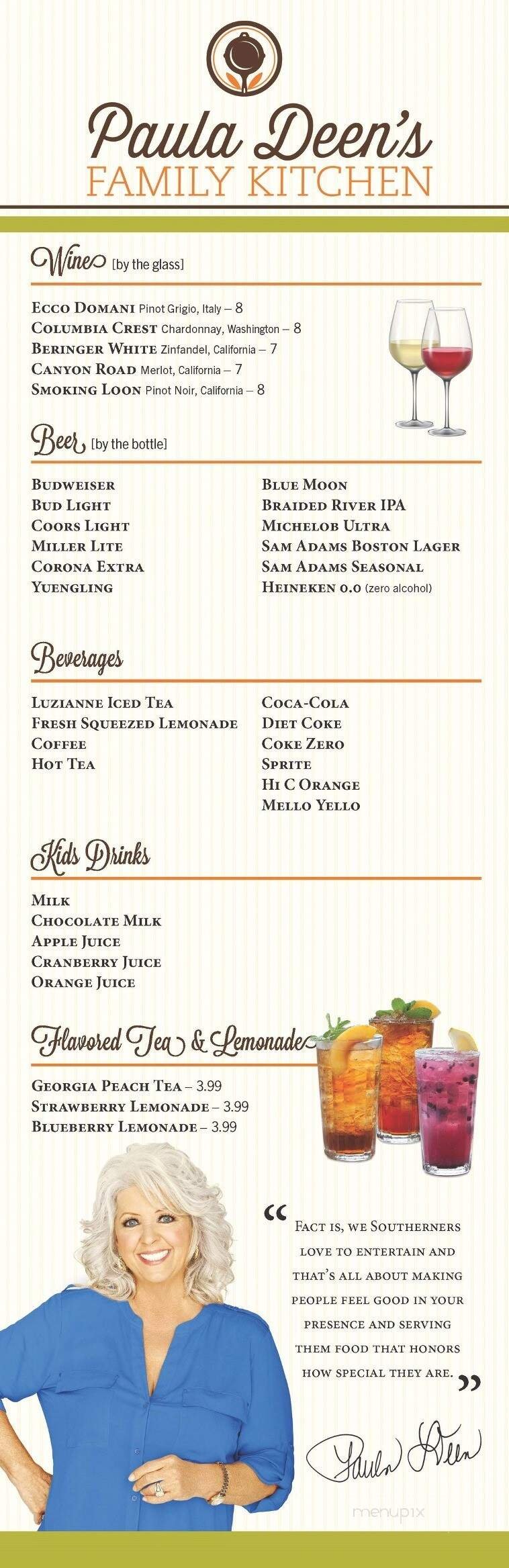 Menu page 2