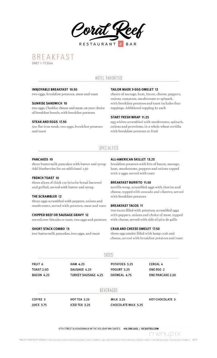 Menu page 2