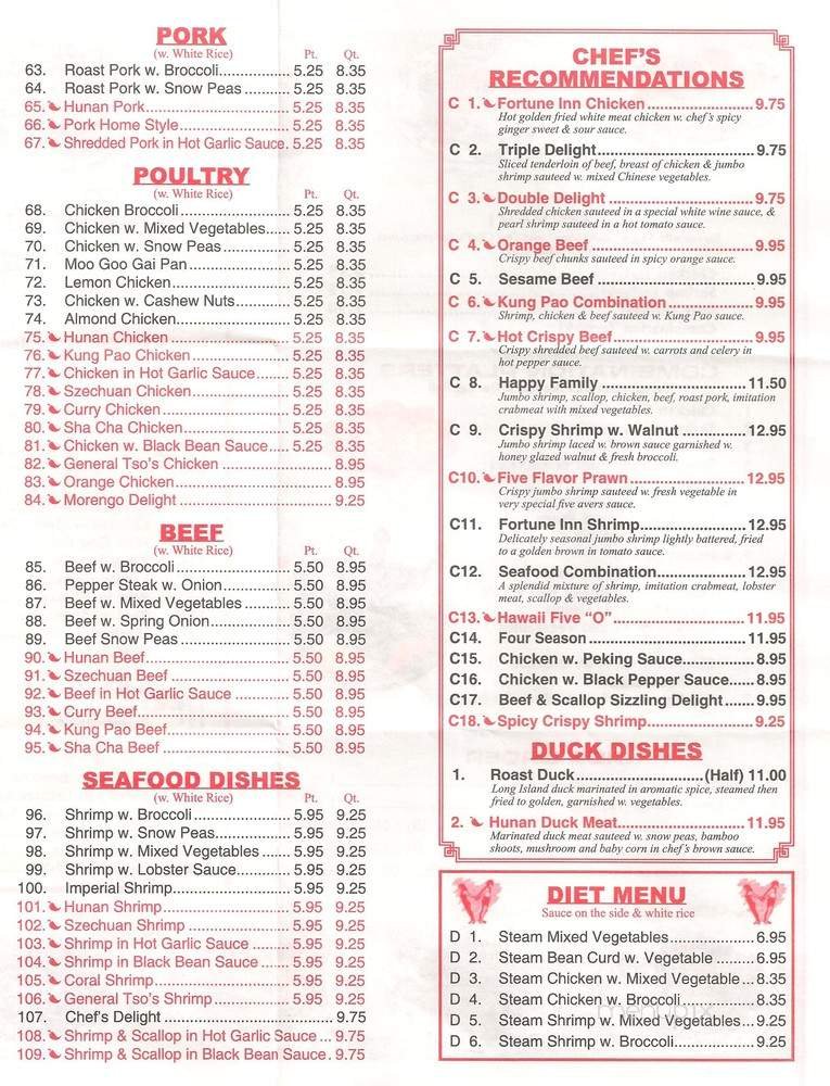 Menu page 2