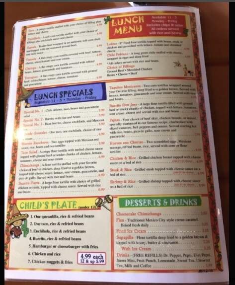 Menu page 2