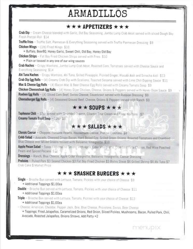 Menu page 2