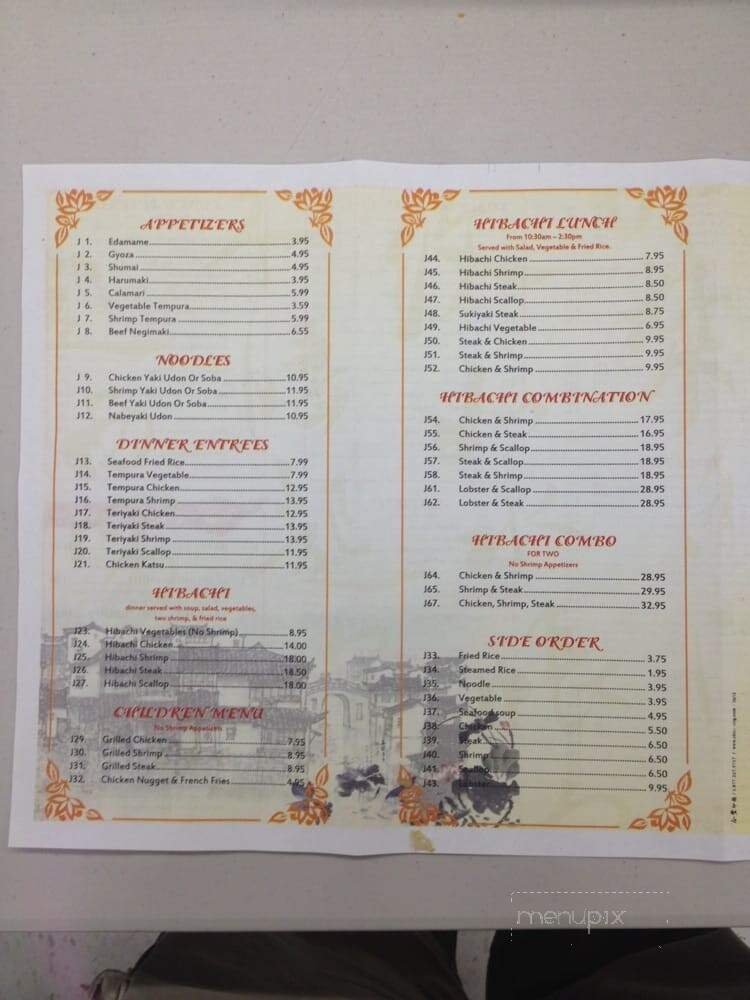 Menu page 2