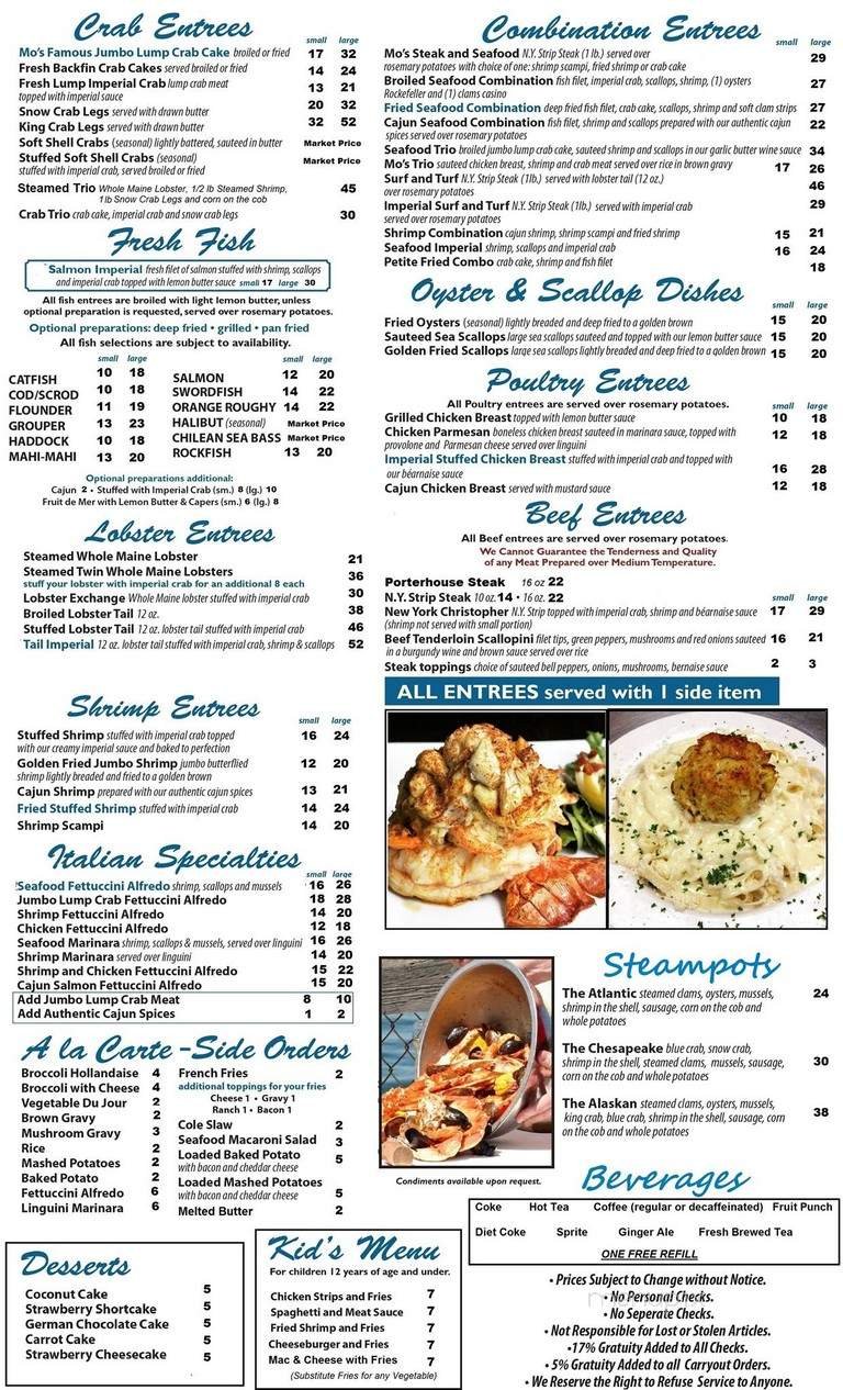 Menu page 2
