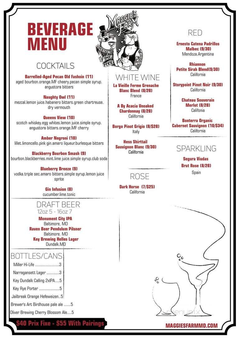 Menu page 2