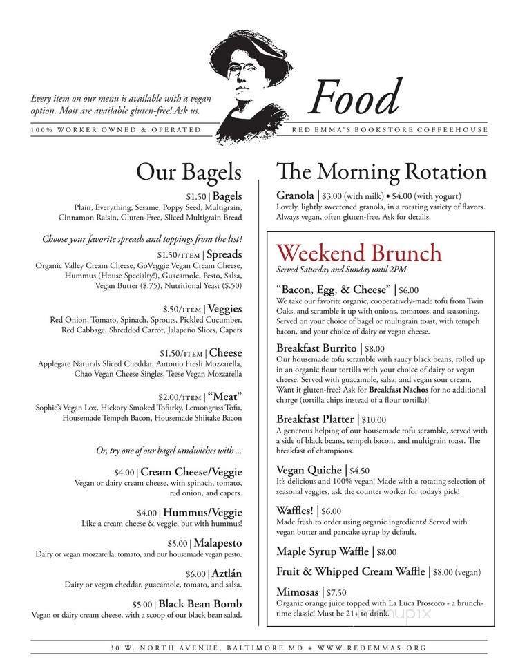 Menu page 2