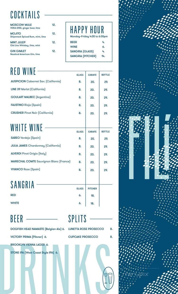 Menu page 2