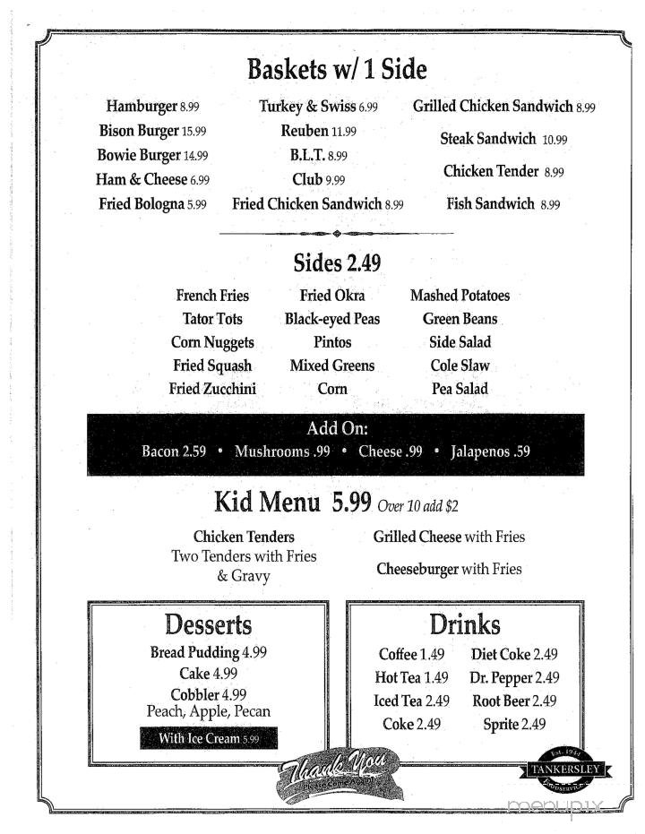 Menu page 2