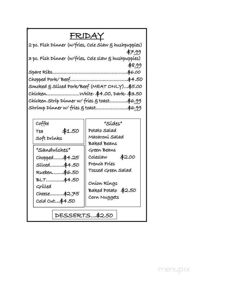Menu page 5