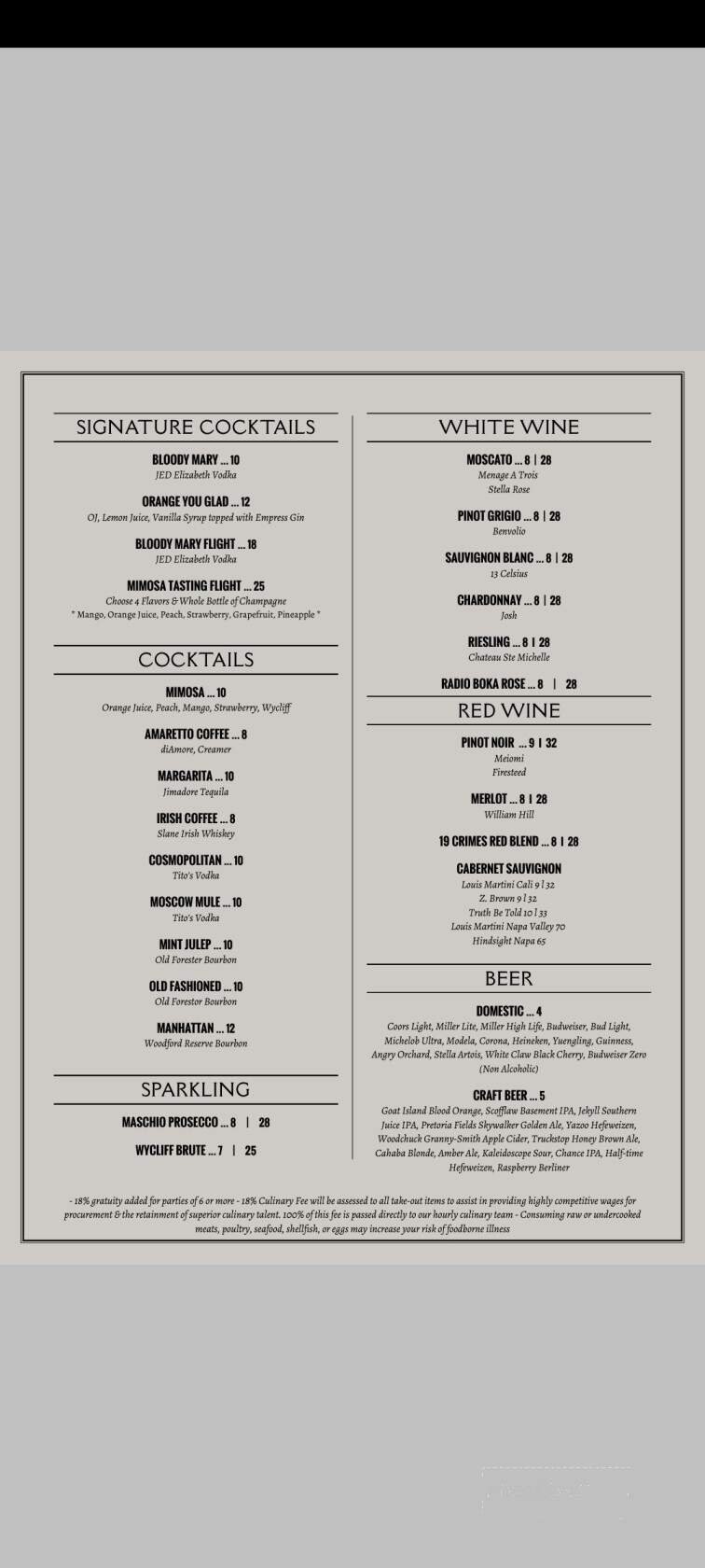 Menu page 2