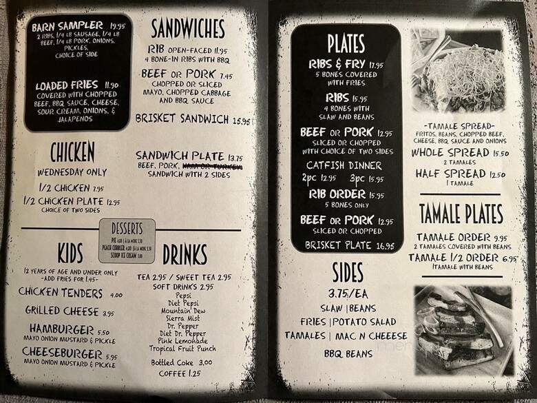 Menu page 2