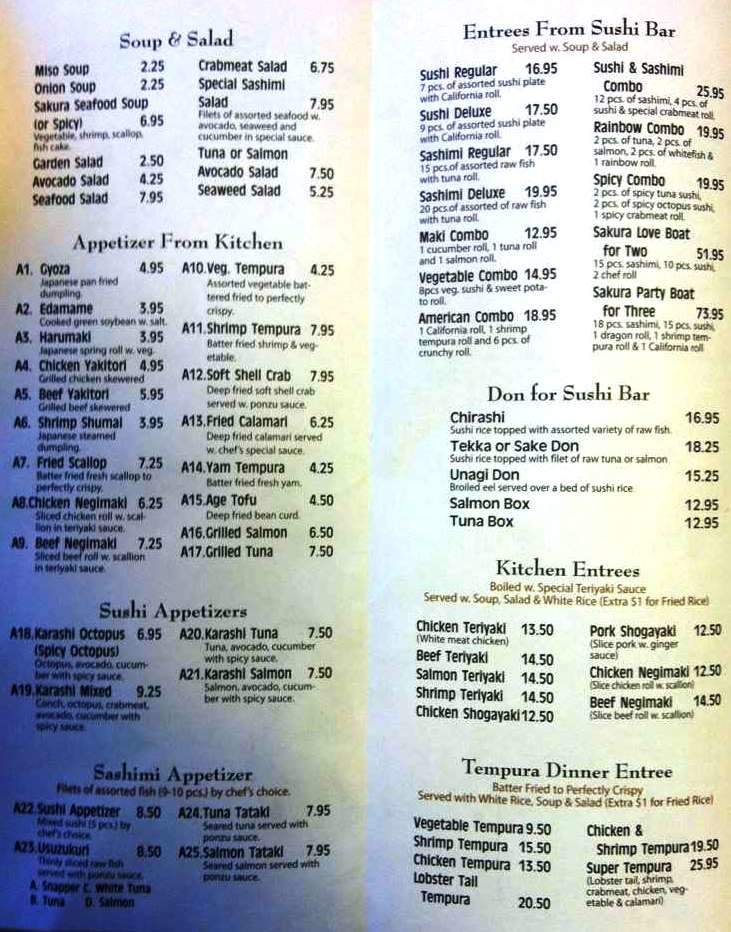 Menu page 3