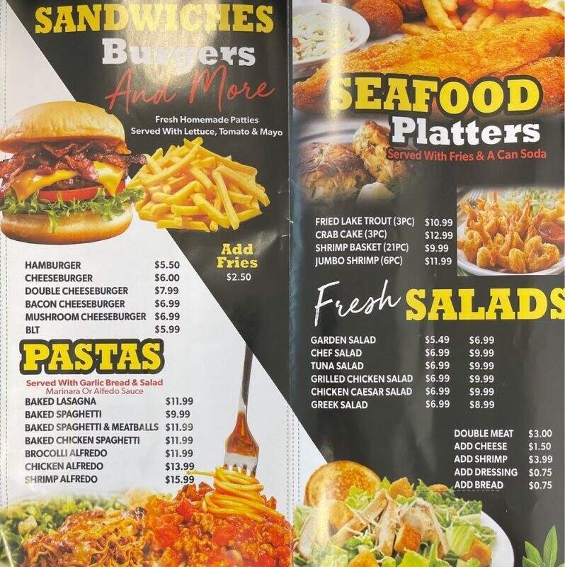 Menu page 2