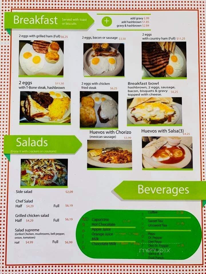 Menu page 6