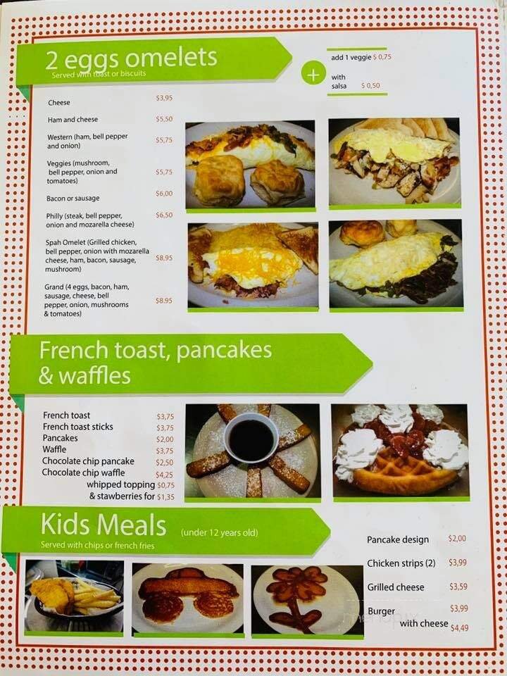 Menu page 8