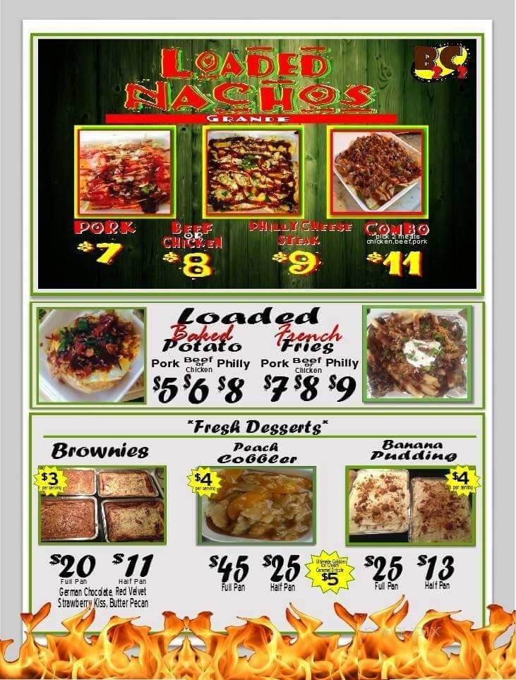 Menu page 2