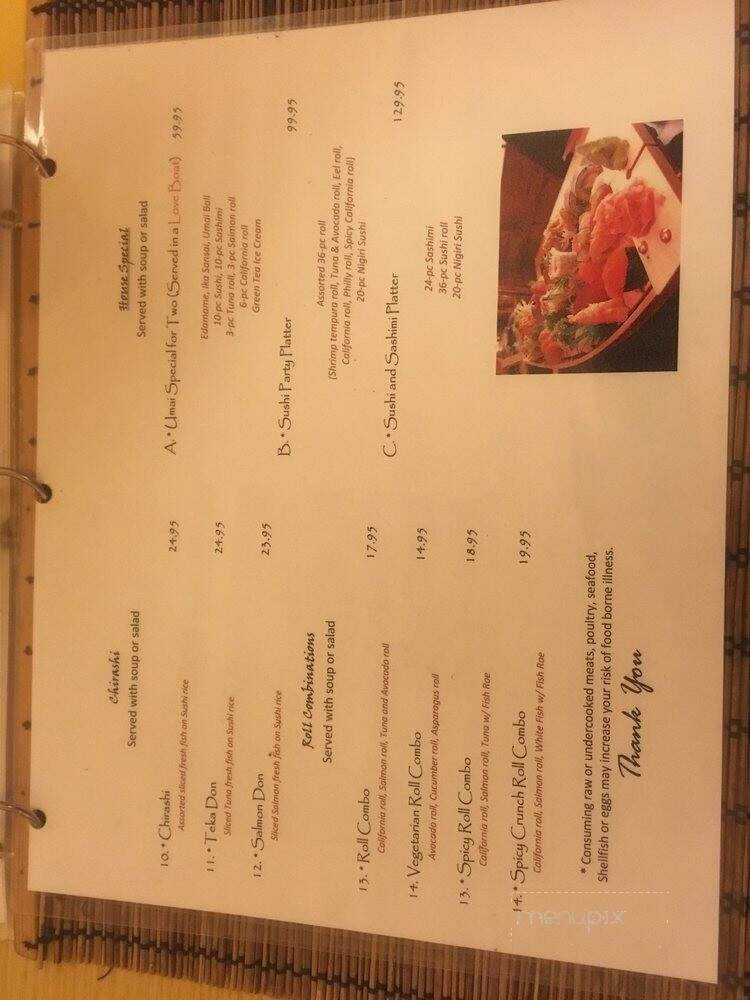 Menu page 2