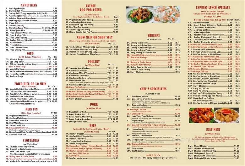 Menu page 2
