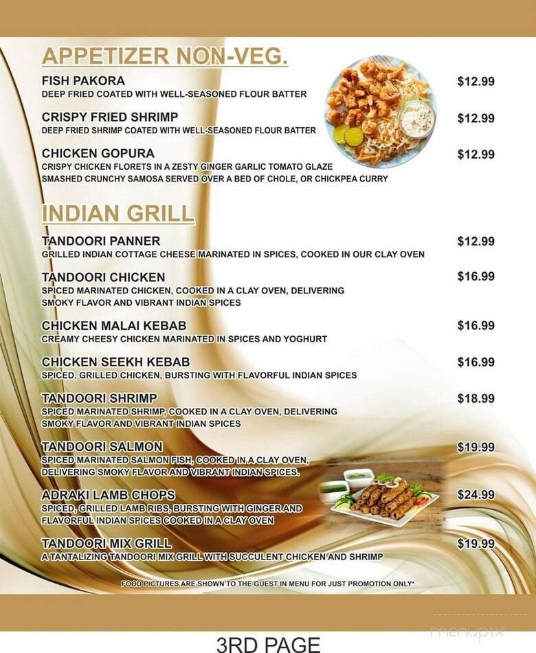 Menu page 2