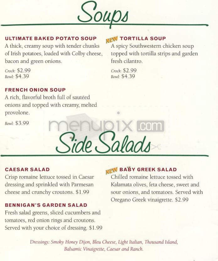 Menu page 2