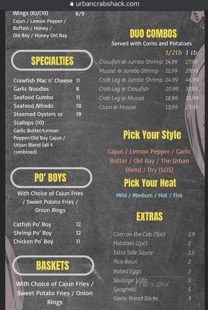 Menu page 2