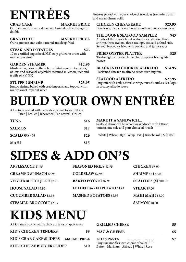 Menu page 2