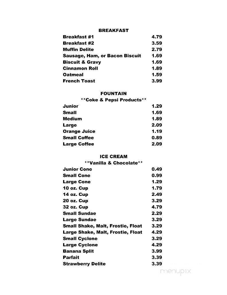 Menu page 4