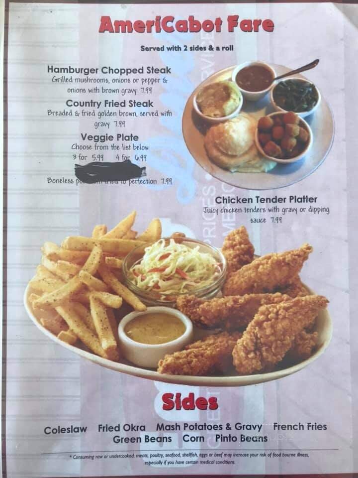 Menu page 2