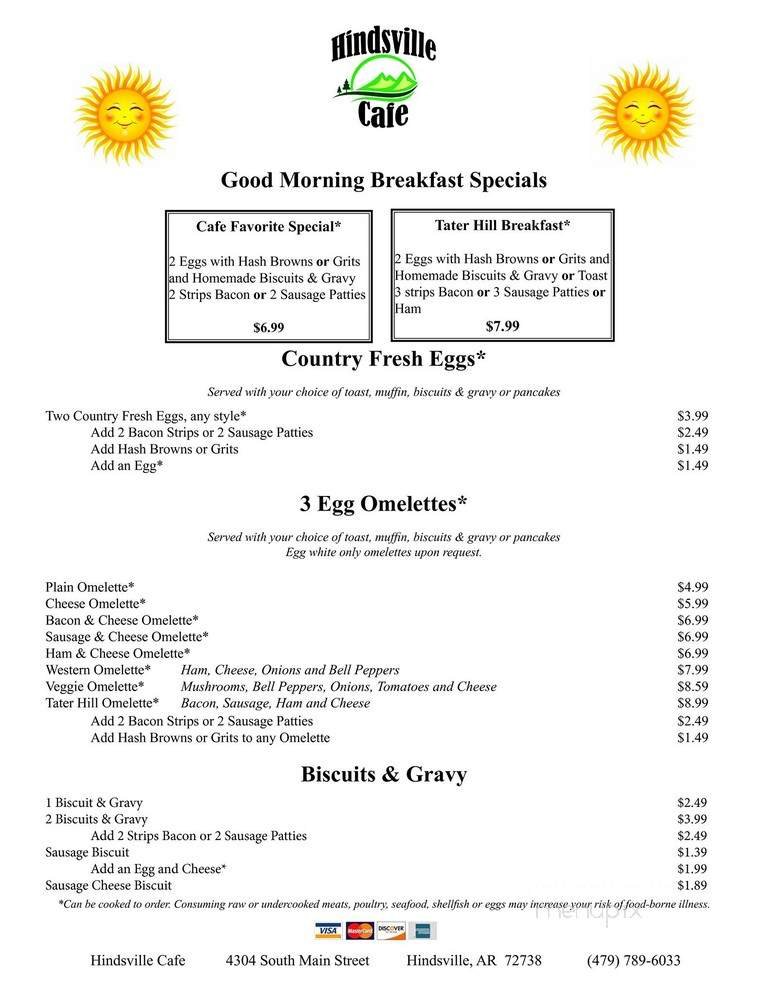 Menu page 2