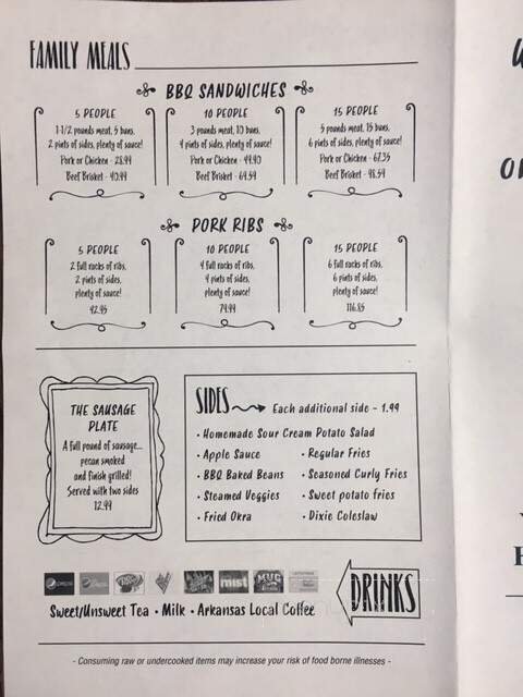Menu page 2