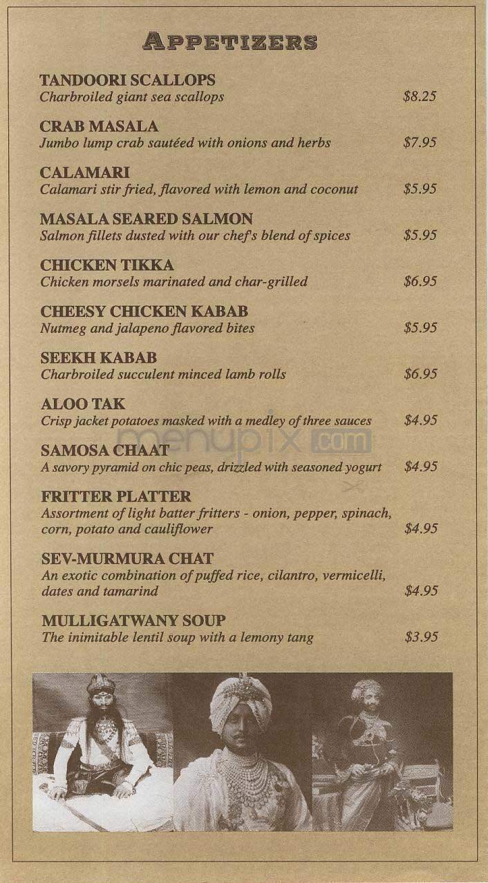 Menu page 2