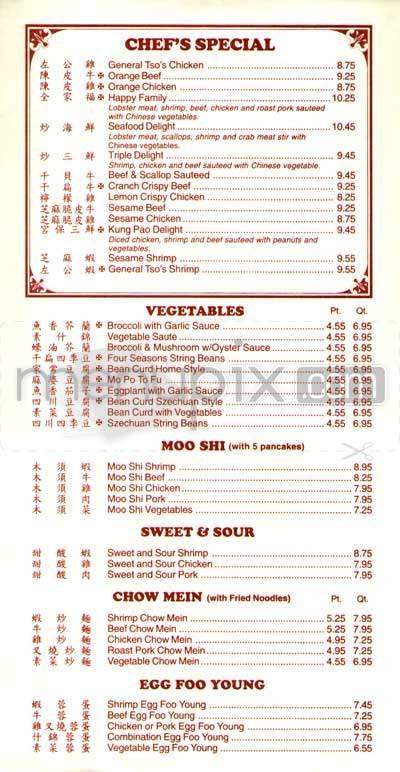 Menu page 2