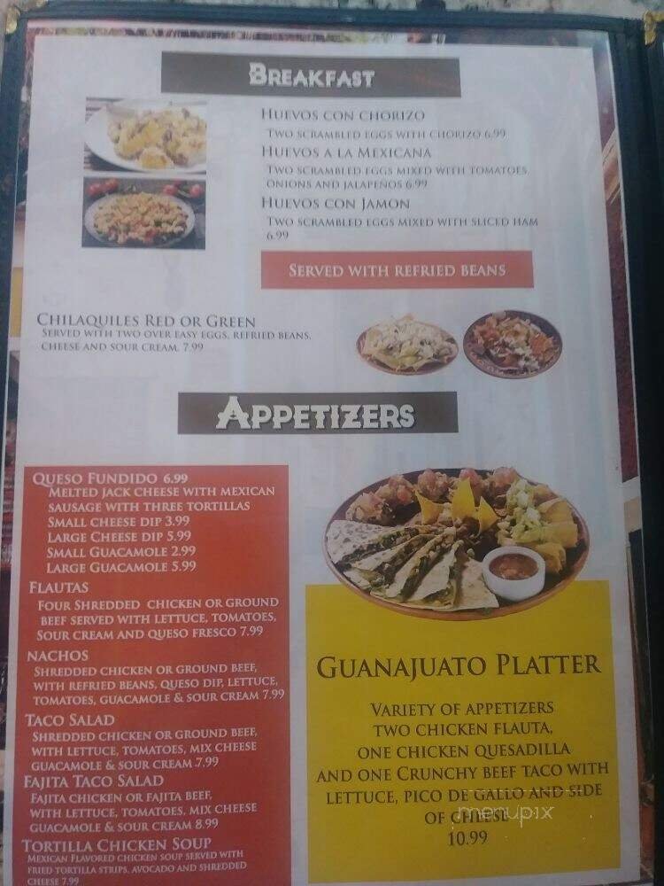 Menu page 4