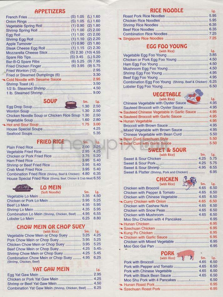 Menu page 2